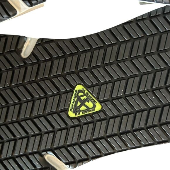 New Balance Evolve Industrial Alloy Toe Safety Shoes Men’s 8.5 AT EH Blue Orange - Picture 8 of 9